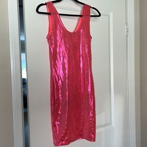 Coquetry shimmery size M body-con dress